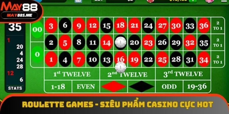 Roulette Games - Trải Nghiệm Vòng Quay Đỏ Đen Cực Chất